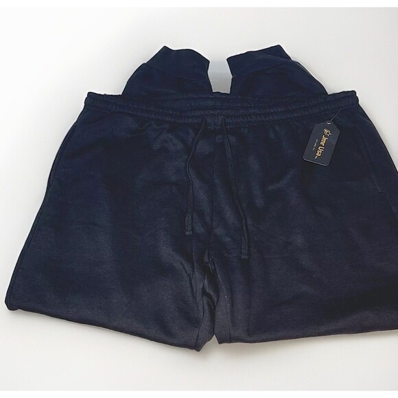 JMR Men’s Size 4X Black Drawstring Cuffed Lightweight Track Jogging Pants New! - Picture 1 of 7